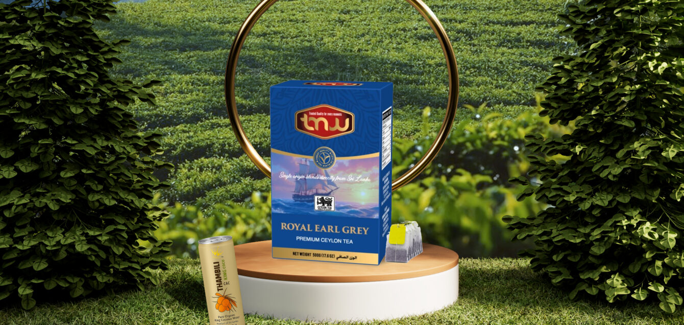 Tropical podium for product presentation 3d render